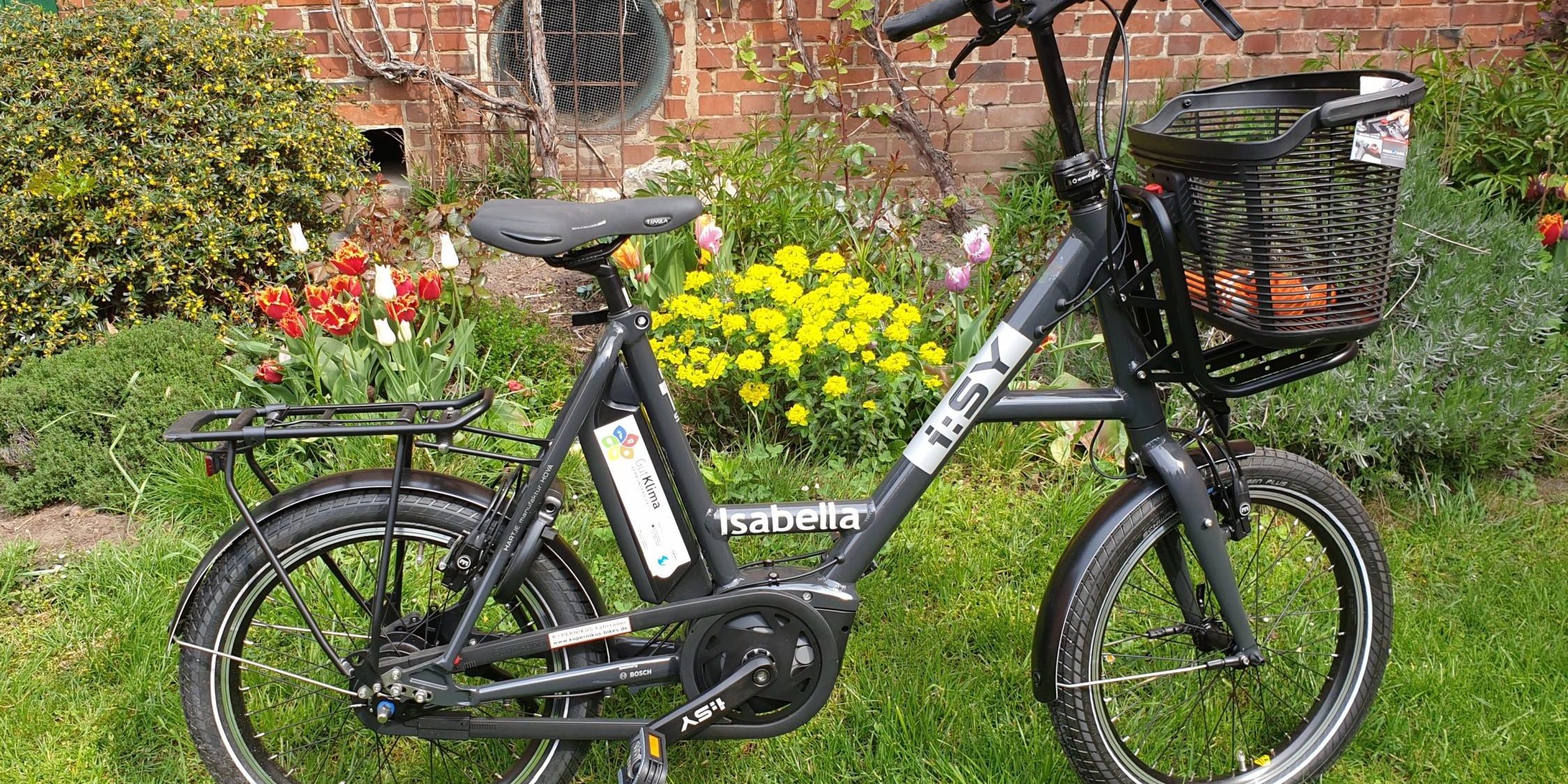 Elektrodrehscheibe_Isy_Isabella_schwarz Elektrodrehscheibe Pedelec Isabella