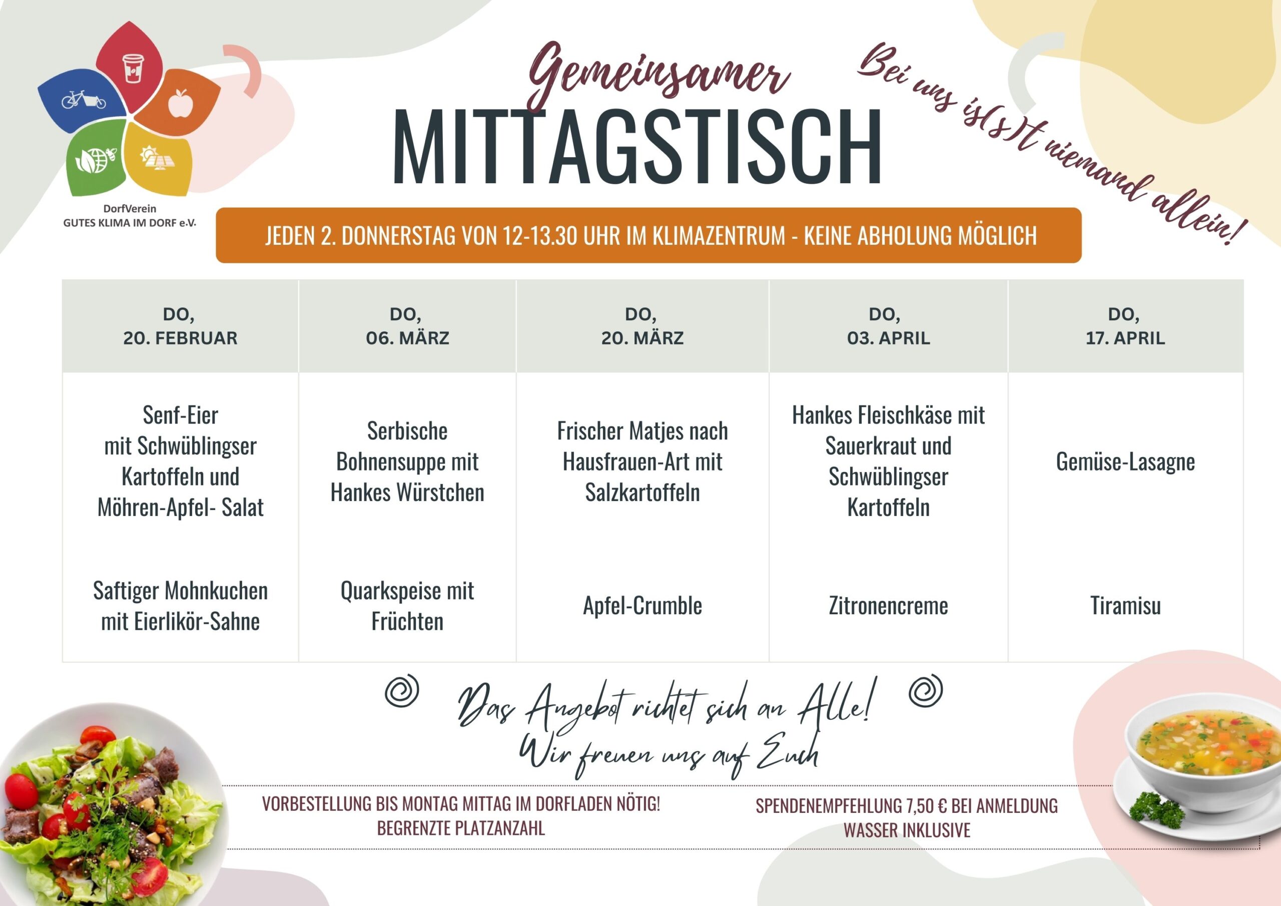 Mittagstisch